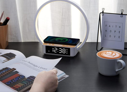 Lámpara táctil 3 en 1 para mesa de noche