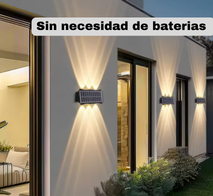 lampara de pared solar+Envio gratis
